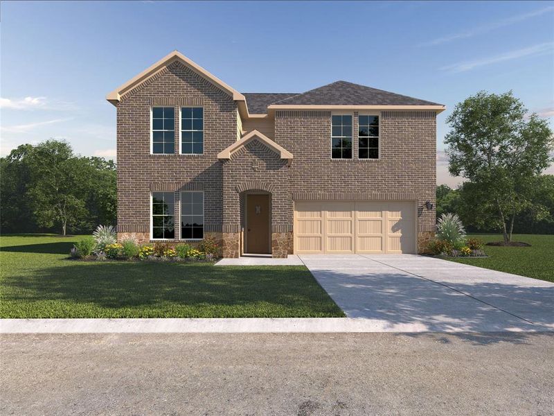 New construction Single-Family house 1500 Buzzard Road, Denton, TX 76205 QUAIL- photo