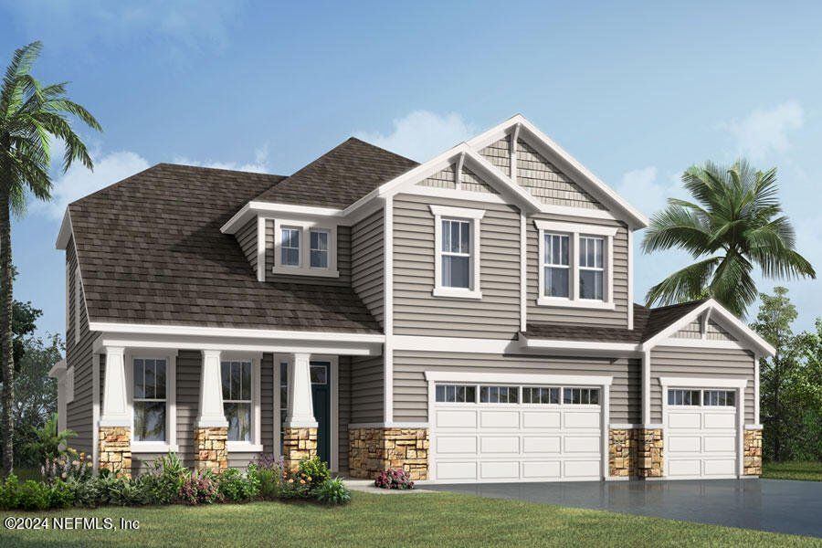 New construction Single-Family house 109 Wild Sage Drive, Saint Johns, FL 32259 Verona- photo