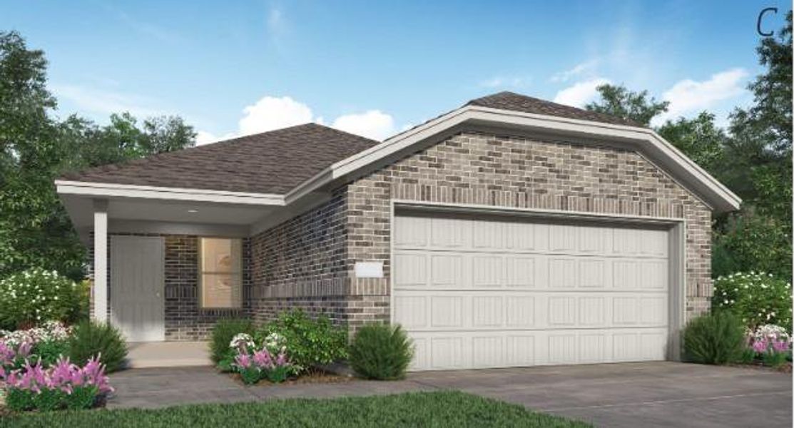 New construction Single-Family house 18718 Cepagatti Drive, New Caney, TX 77357 Chestnut II- photo