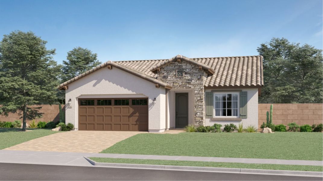 Adobe Ranch home exterior