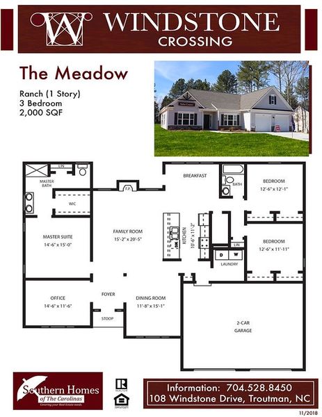New construction Single-Family house The Meadow, 113 Windstone Crossing Drive, Troutman, NC 28166 - photo
