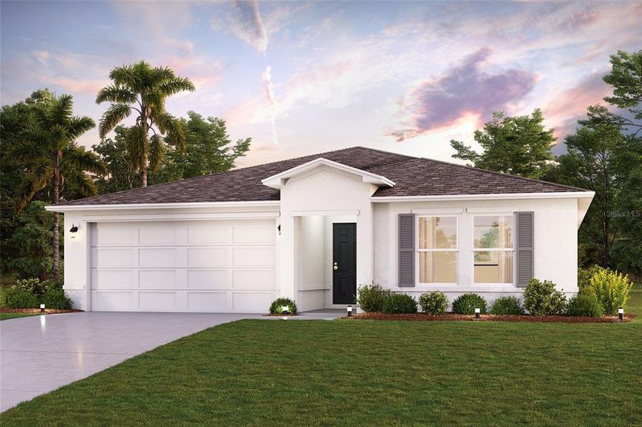 New construction Single-Family house 608 Hillview Loop, Haines City, FL 33844 BRANDYWINE- photo