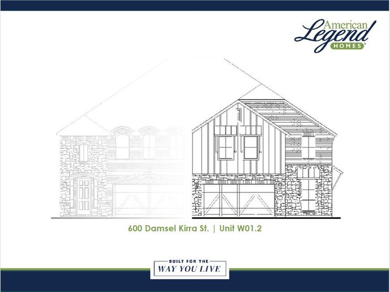 New construction Duplex house Building 1 Unit 2, 3733 Dame Cara Way, Lewisville, TX 75056 - photo
