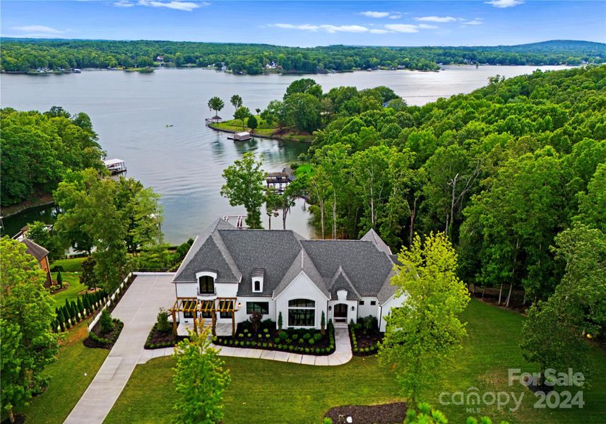 Waterfront with amazing water views