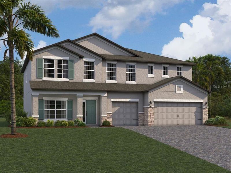 New construction Single-Family house 4786 Beachrose Way, Lakeland, FL 33811 Dali- photo