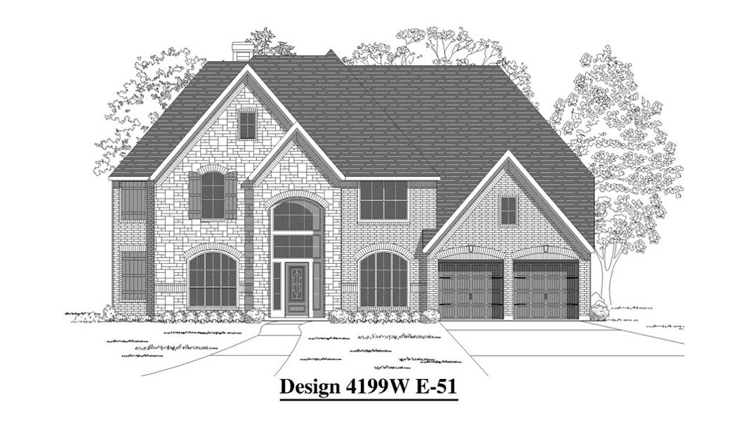 New construction Single-Family house 24702 Celestial Lily Drive, Katy, TX 77493 Design 4199W- photo