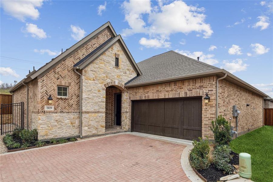 New construction Single-Family house 2029 Spotted Fawn Drive, Arlington, TX 76005 The Indiana- photo