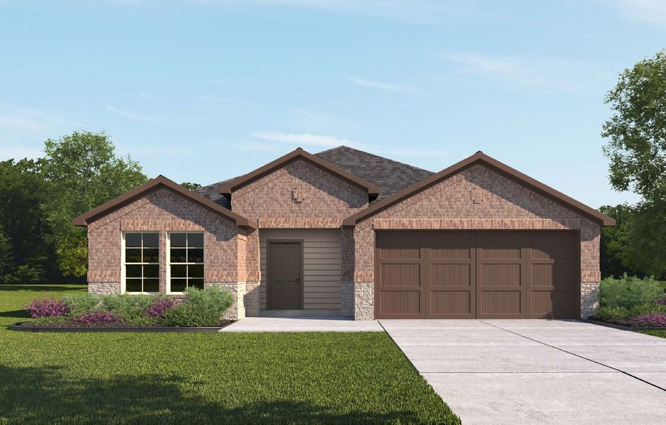 New construction Single-Family house Denton, 3410 Cape Rose, Pearland, TX 77581 - photo