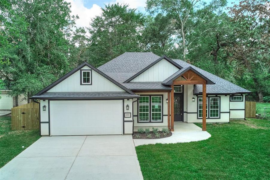 Ready to be impressed?   Curb appeal is just the beginning!  So much to love about this custom home on almost 1/2 acre.  4 bedrooms W/over 2,000 SQ FT, open floor plan, built-ins through-out, Fully fenced backyard with 2 gates & oversized 2 car garage w/wide driveway