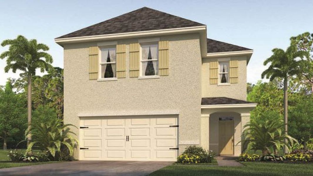New construction Single-Family house Elston, 308 Corso Loop, Winter Haven, FL 33884 - photo