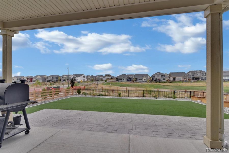 Covered Back Patio