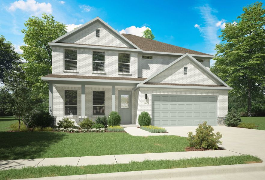 New construction Single-Family house Wimbledon - Trophy Series | 50' Lots, 3800 High Valley Drive, McKinney, TX 75071 - photo