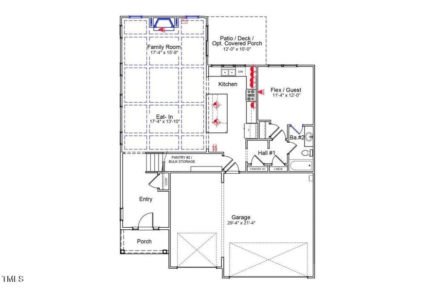 Homesite 174 CWL 1 floor