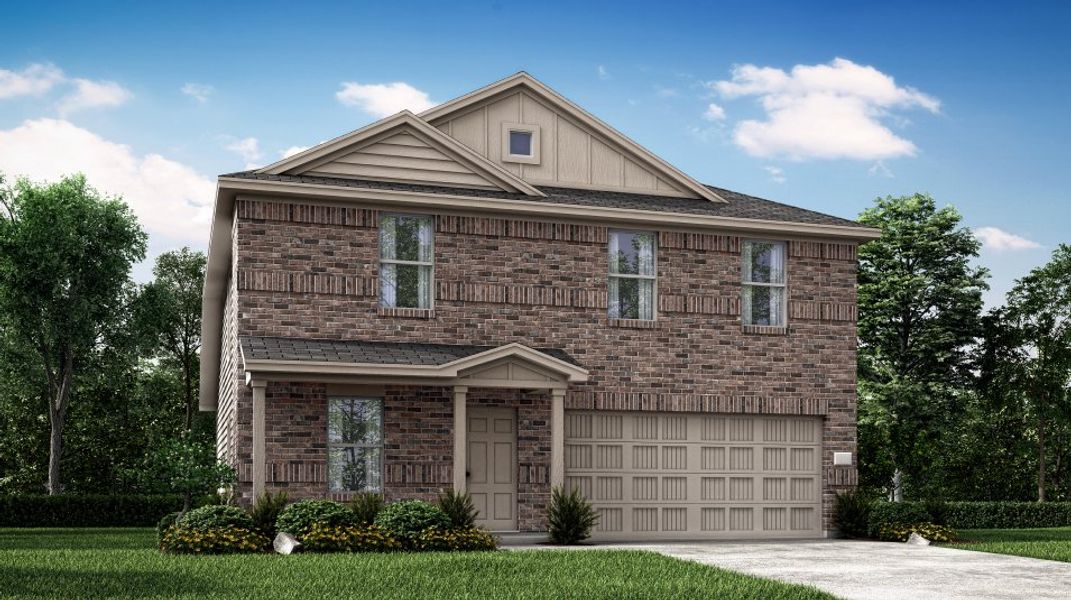 New construction Single-Family house Willowford II, 14917 Trapper Trail, Fort Worth, TX 76052 - photo