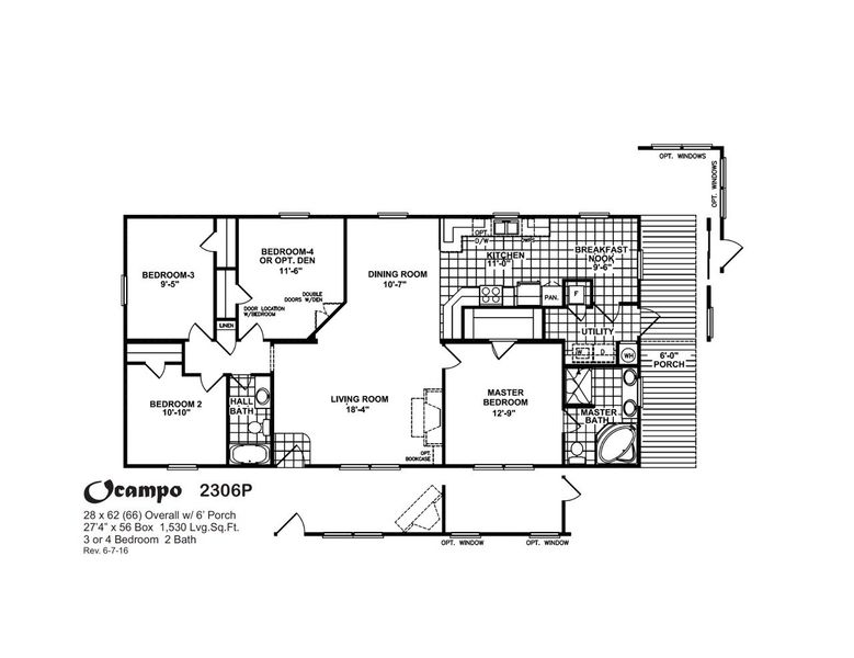 New construction Single-Family house Ocampo 2306P, Fort Worth, TX 76119 - photo