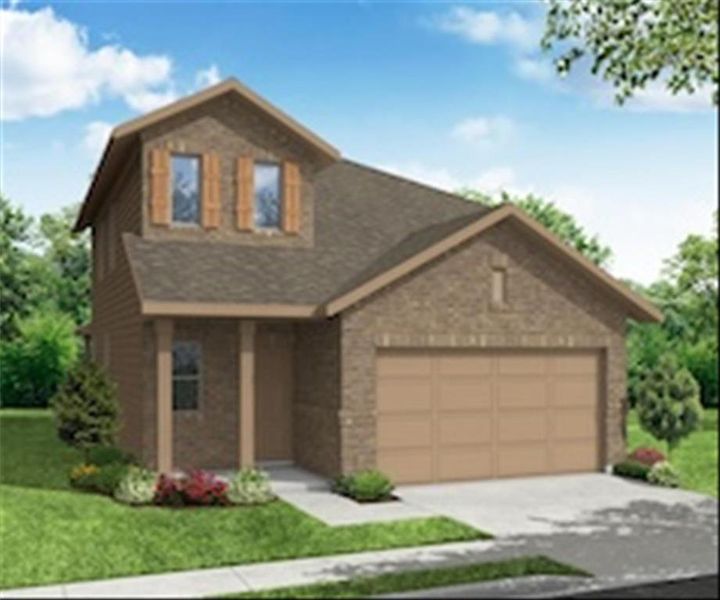 New construction Single-Family house 1617 Edgeway Drive, Aubrey, TX 76227 Maple- photo