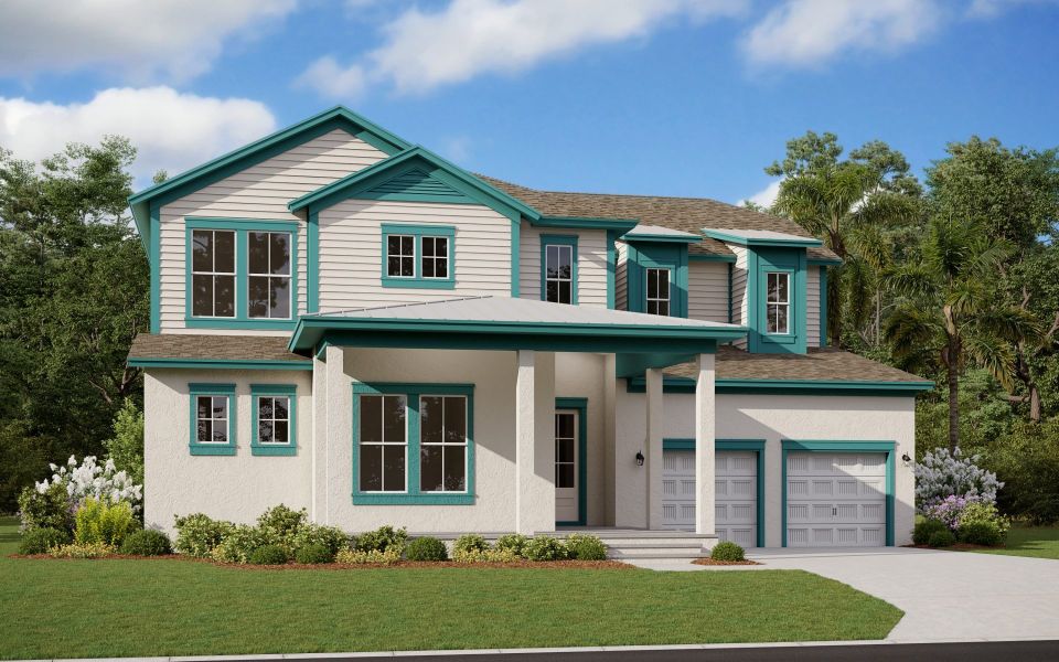 New construction Single-Family house Deerfield - 70' Homesites, 8704 Crick Alley, Orlando, FL 32827 - photo