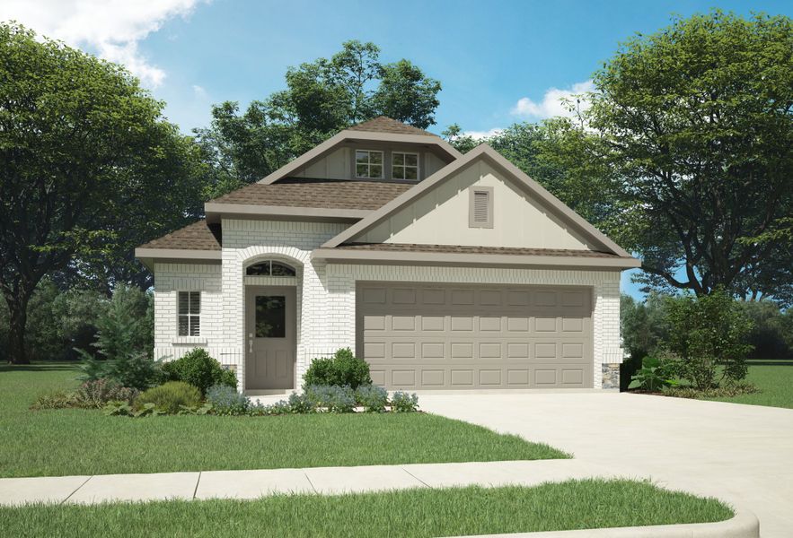 New construction Single-Family house Pecan - Texas Tree Series | 40' Lots, 302 Hope Orchards Drive, Lavon, TX 75166 - photo