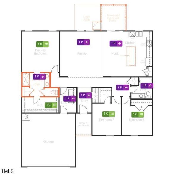 Flooring Diagram First Floor