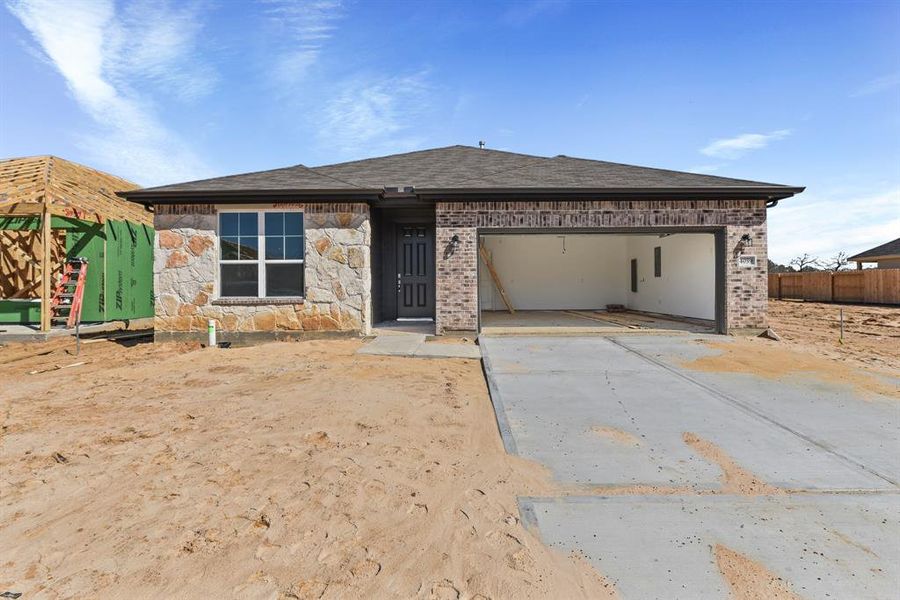 New construction Single-Family house 4059 Colony River Rock, Pinehurst, TX 77362 Emory II G- photo