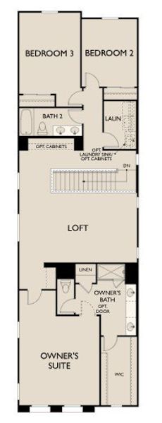 Second floor floorplan