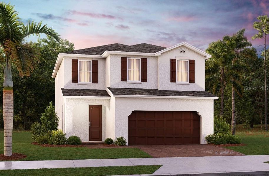 New construction Single-Family house 1705 Petiole Place, Kissimmee, FL 34744 Covington- photo