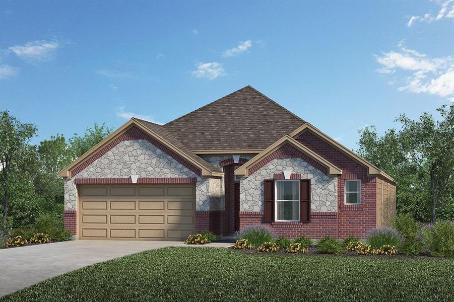 Welcome home to 3030 Kastania Lane located in Olympia Falls and zoned to Fort Bend ISD.