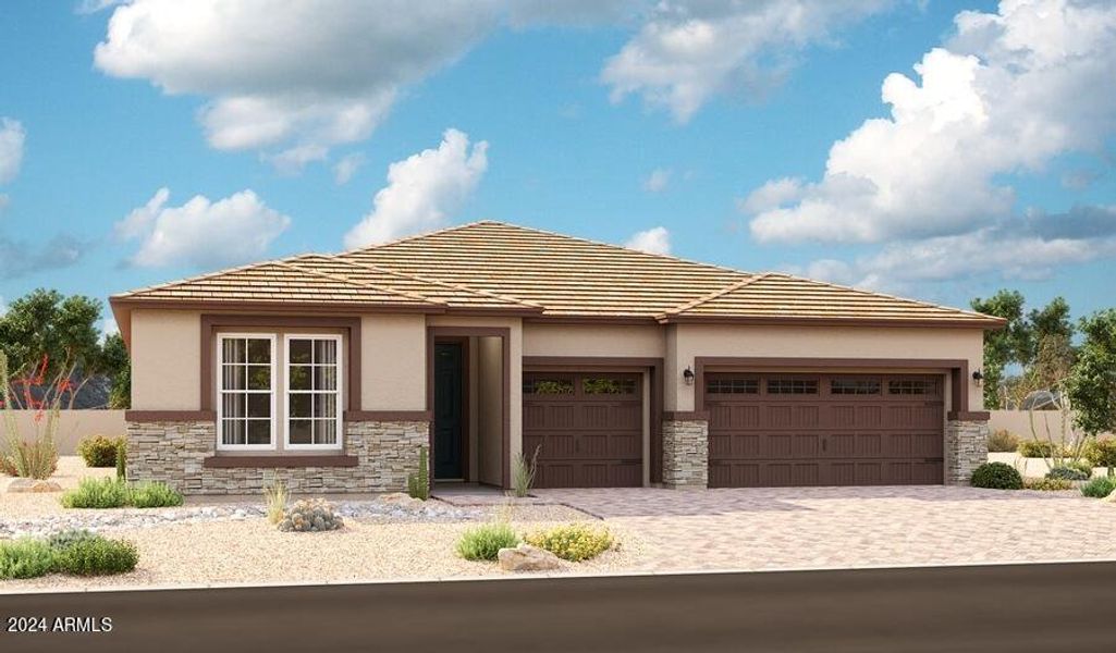 New construction Single-Family house 20230 W Hollyhock Street, Buckeye, AZ 85396 - photo