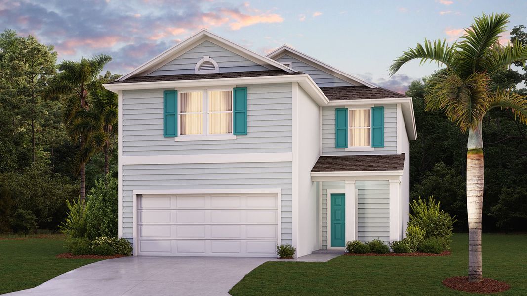 New construction Single-Family house 161 Chesterwood Rd, Saint Augustine, FL 32084 BRIGHTON- photo