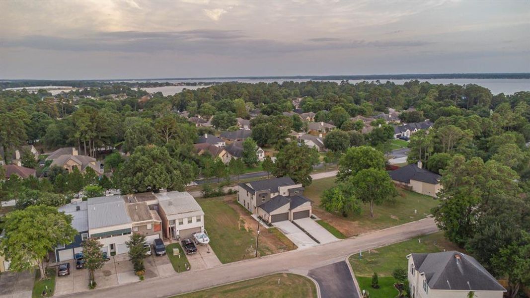 Aerial View of the house.