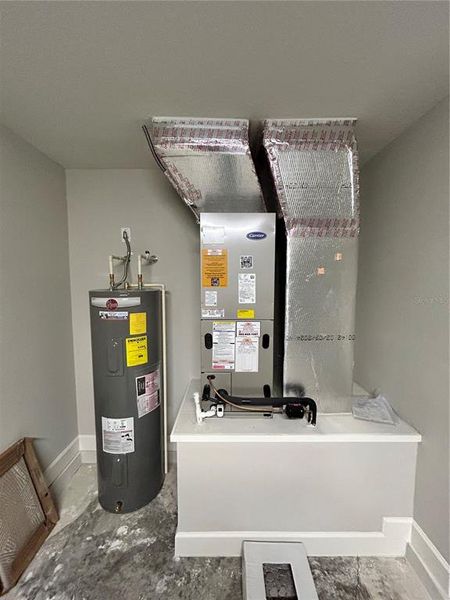 HVAC and water heater