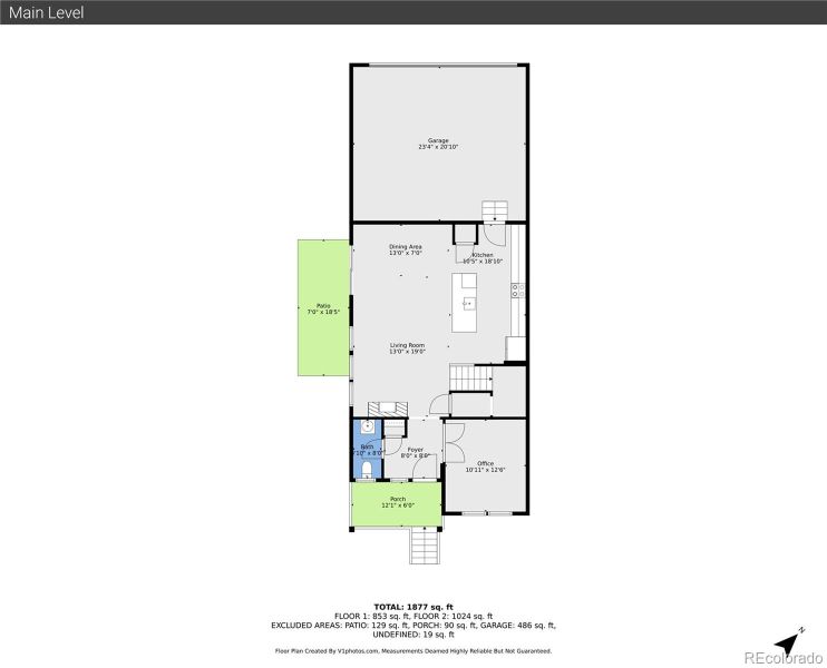 Floor Plan Main Level