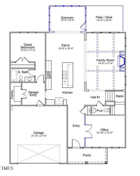 New construction Single-Family house 80 Cherry Blossom Court, Unit 115, Garner, NC 27529 - photo