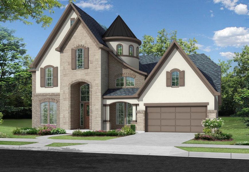New construction Single-Family house Monterey, 11007 Dew Meadows Court, Cypress, TX 77433 - photo