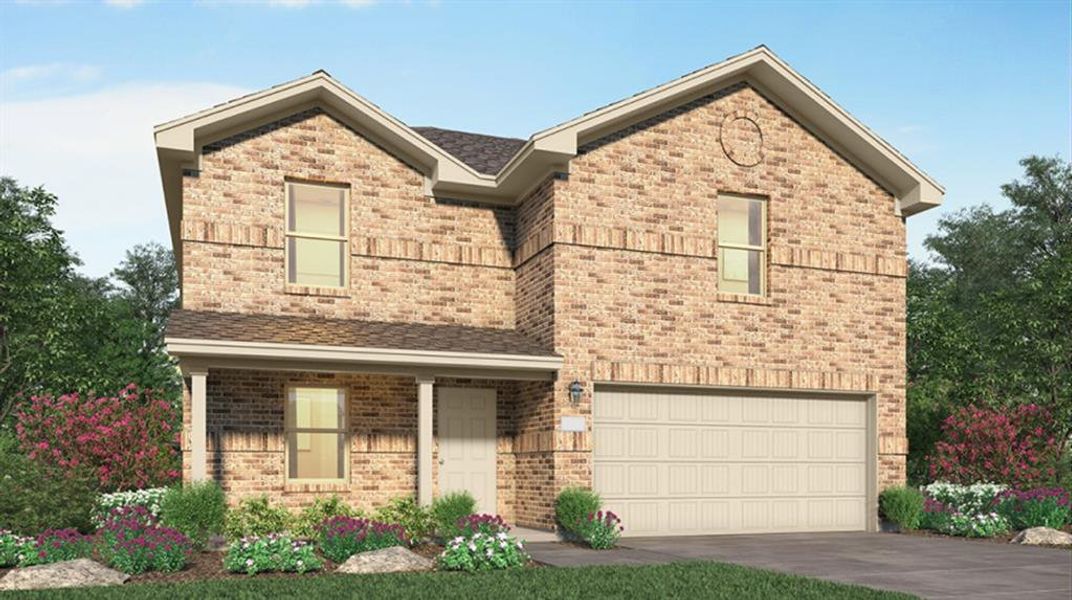 New construction Single-Family house 2216 Glenlloyd Terrace Road, League City, TX 77573 Nora IV- photo