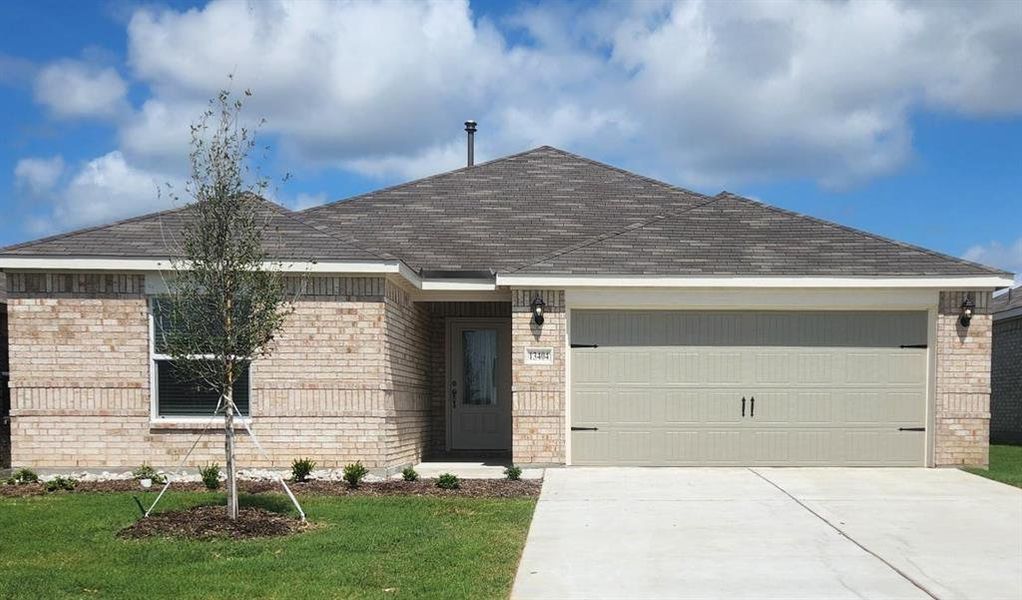 This is the Sabine floorplan built at 13404 Hang Fire Lane.