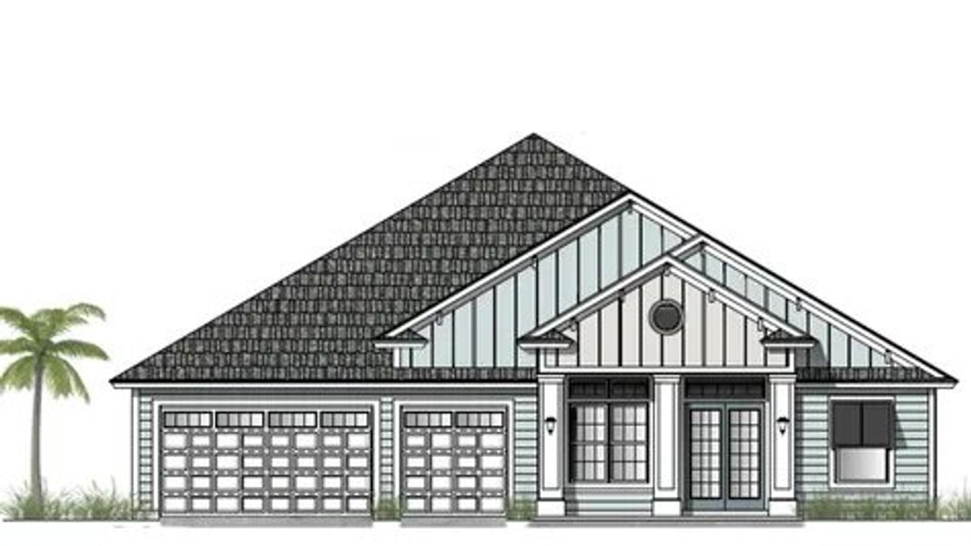 New construction Single-Family house Plan 2897, 49 Courtney Oaks Drive, Saint Augustine, FL 32092 - photo