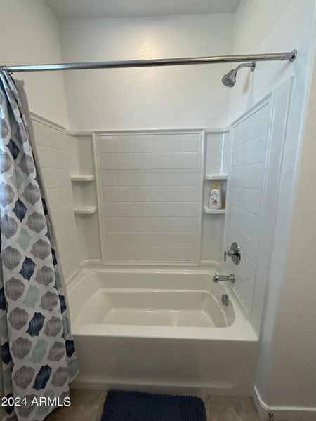 hall bath tub shower