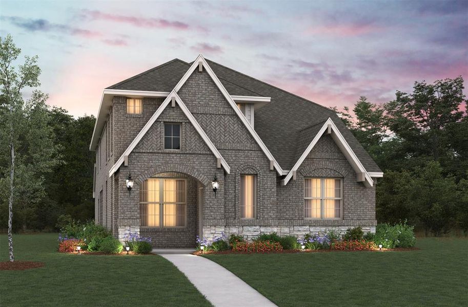 Beazer Homes Wildflower Brazos plan