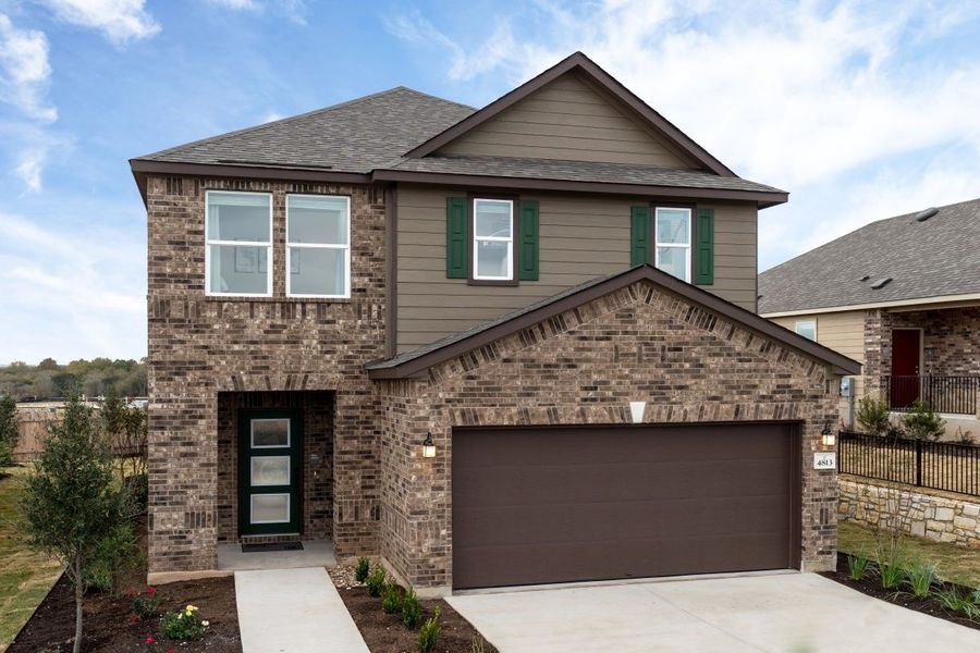 New construction Single-Family house Plan 2070 Modeled, 4805 Delancey Drive, Manor, TX 78653 - photo