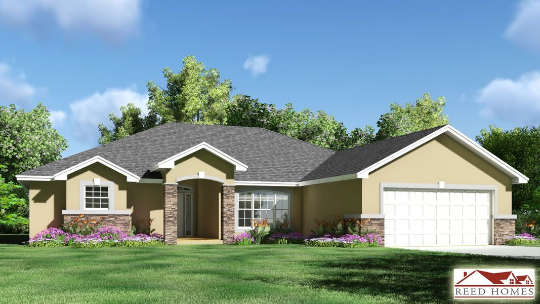 New construction Single-Family house Gardenia, 4801 North Forest Ridge Boulevard, Beverly Hills, FL 34465 - photo