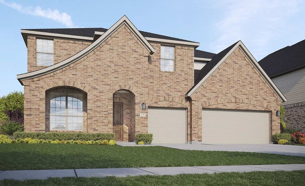 New construction Single-Family house Classic Series - Cornell, 370 Bay Breeze Drive, Kyle, TX 78640 - photo