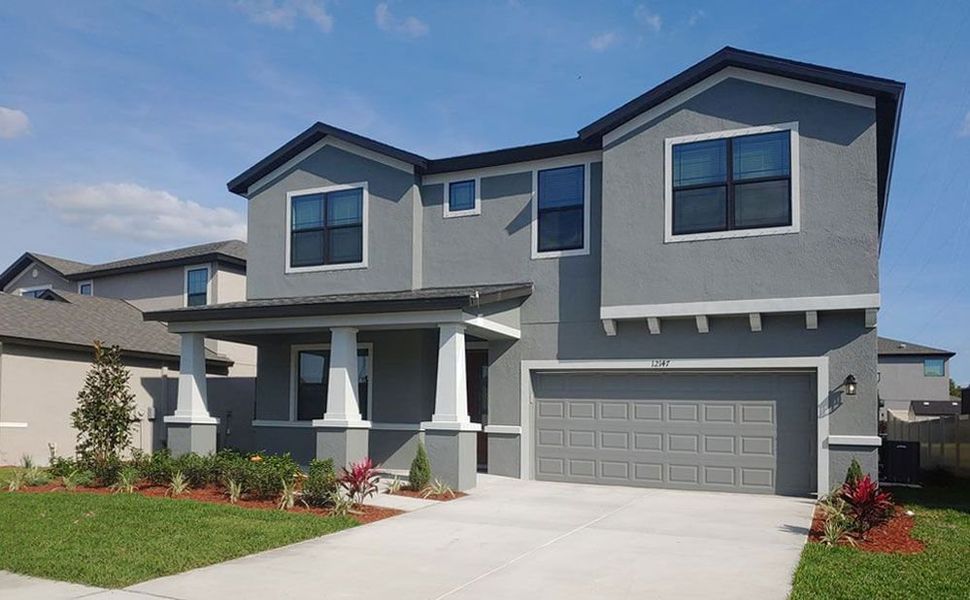 New construction Single-Family house Juniper-FL, 4920 Emerald Acres Way, Zephyrhills, FL 33541 - photo