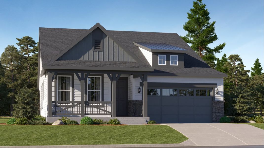 New construction Single-Family house 1097 Sunrise Drive, Erie, CO 80516 Graham- photo