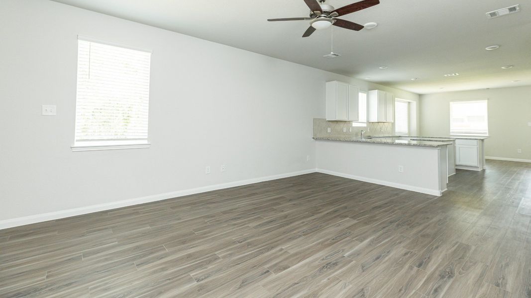 Family Room to Kitchen