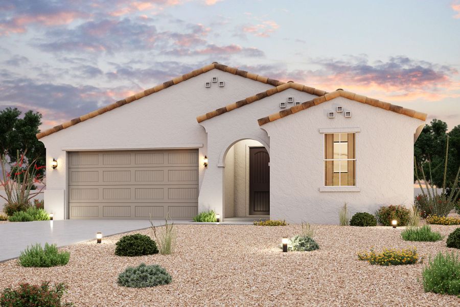 New construction Single-Family house 24577 W Hilton Avenue, Buckeye, AZ 85326 Plan 6- photo