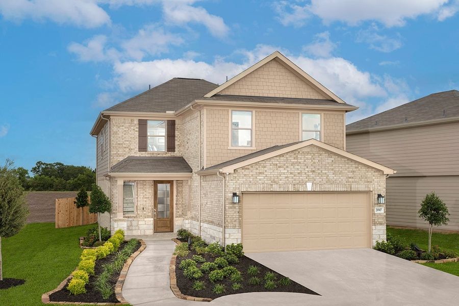 New construction Single-Family house 2245, 10180 Maple Cove Lane, Willis, TX 77378 - photo