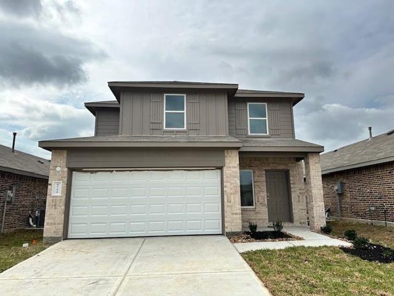 New construction Single-Family house 5722 Sycamore Glen Drive, Spring, TX 77373 Plan X30F (Express)- photo
