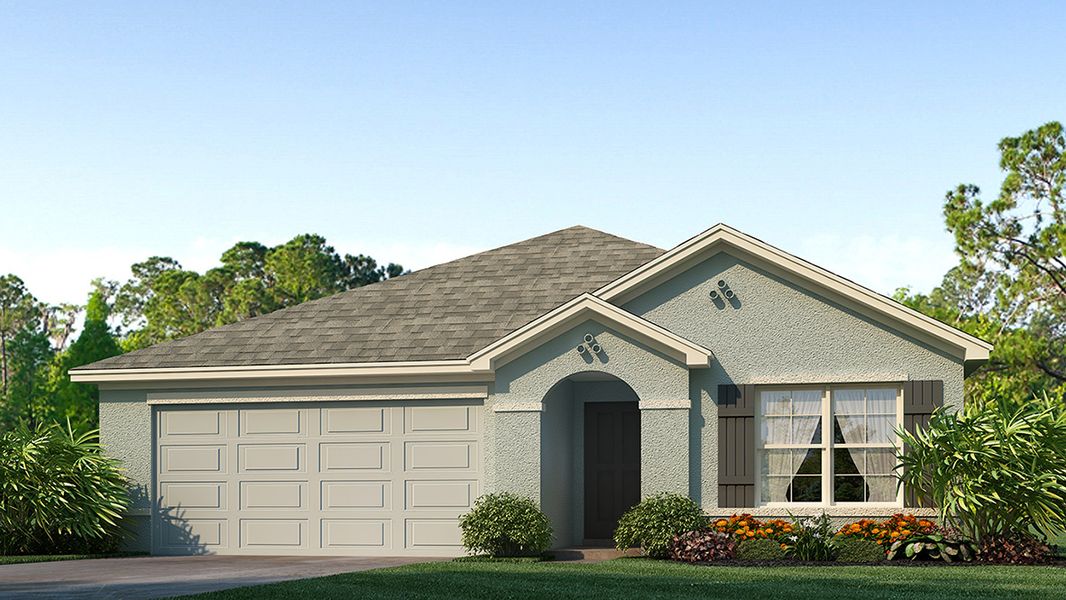 New construction Single-Family house Aria, 37059 Kings Crown Drive, Zephyrhills, FL 33541 - photo