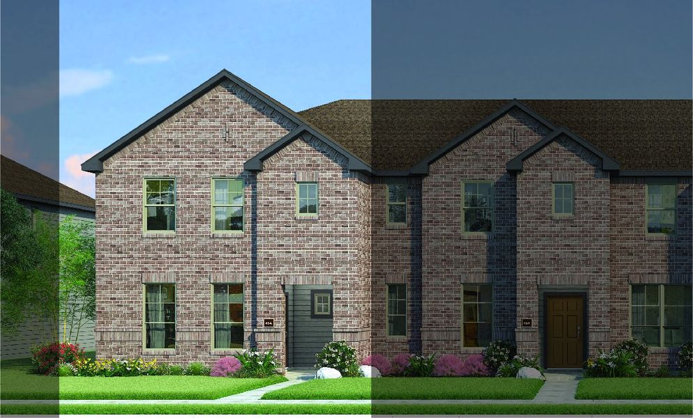 New construction Single-Family house Bowie 4B1, 2523 Memory Oaks Drive, The Woodlands, TX 77375 - photo